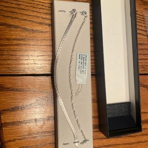 2 bracelets sterling silver